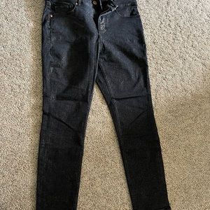 Copper Black metallic jeans